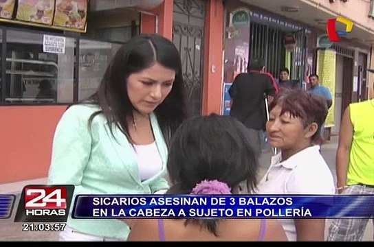 El Agustino: sicarios asesinan a balazos a sujeto en pollería