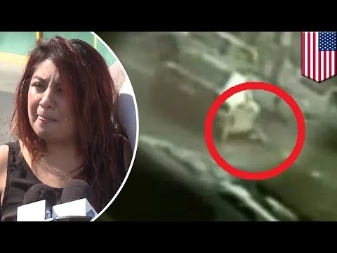 Dine and dash hit and run caught on tape: suspects run over waitress in car