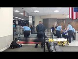 Machete-wielding man shot after attacking TSA agents