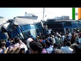 Train crash: India Janta Express train derailment, at least 30 dead and several injured