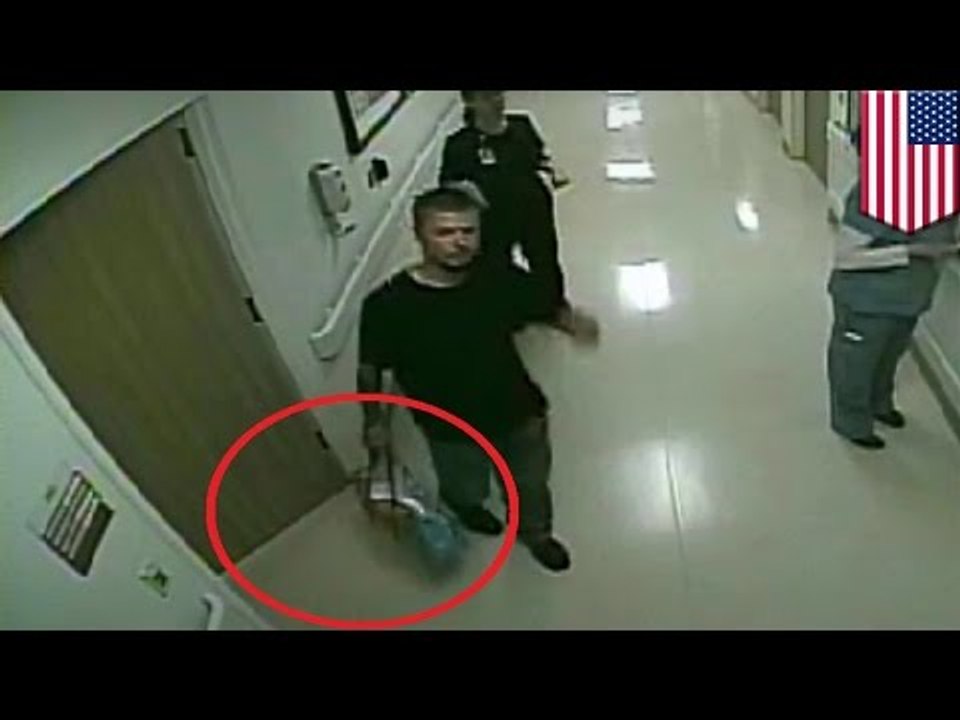 Baby abduction video footage: Meth addict dad smuggles his newborn out of Arizona hospital