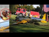 Harrison Ford plane crash: Star Wars actor wounded after crashing World War II-era plane