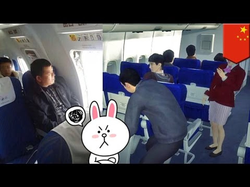 Chinese manners fail: Chinese tourist opens emergency door, says ‘It’s no big deal’