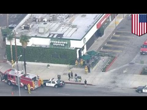 Man sets himself on fire inside Los Angeles Starbucks, leaving him with burns across 90% of his body