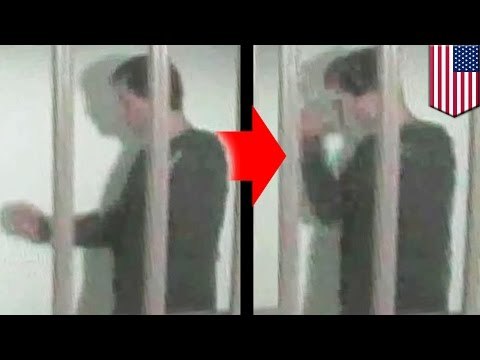 Real life Fight Club: Suspect claims police brutality, CCTV shows he punched himself in the face