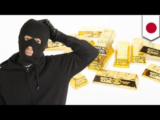 Burglary fail: Masked thief breaks into museum to steal fake gold