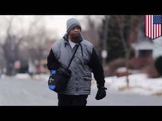 Hardest working people: Walking 21 miles a day is Detroit man James Robertson's life