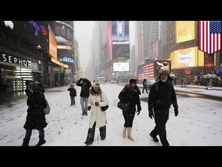 Massive blizzard hits the United States’ East Coast on Monday