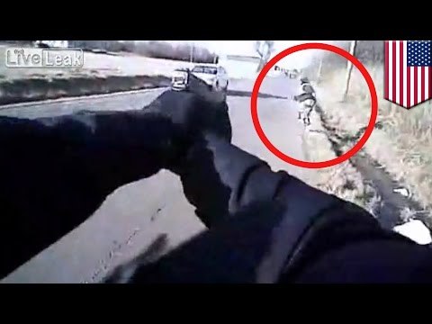 Police body cam shooting: footage shows Oklahoma cop fatally shooting armed suspect
