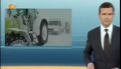 Schneechaos Rügen und Stralsund 2