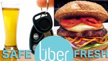 Uber Expands Its Services to Designated Driving and Fresh Food Delivery