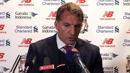 Brendan Rodgers: "Hicimos un gran partido"