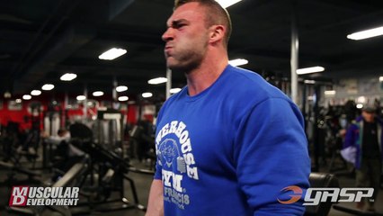 Vincenzo Masone Trains Arms 5 Weeks Out from the 2015 NPC Metropolitan