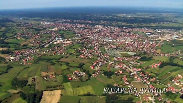 Kozarska Dubica - Snimak iz vazduha - Avgust 2010. godine
