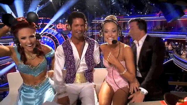 Noah Galloway and Sharna Burgess on DWTS All Access, April 13, 2015