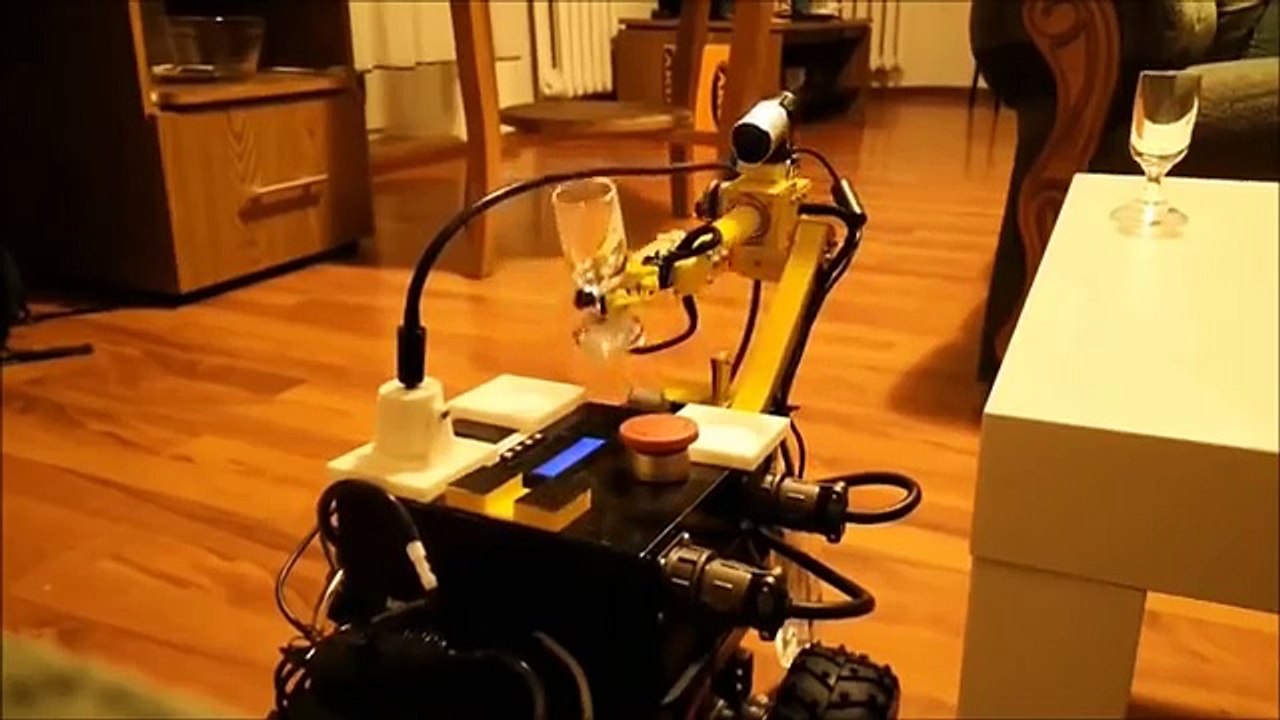 The robot bartender