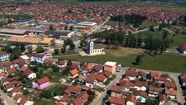 Prijedor - Snimak iz vazduha - Avgust 2010. godine