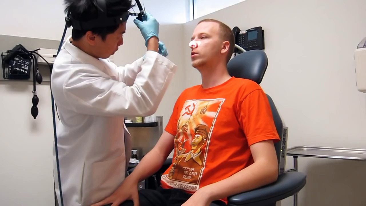 Septoplasty Nasal Splint (Packing) removal and nose cleaning