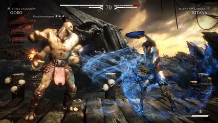 Mortal Kombat X Goro vs Kitana Brutality 1