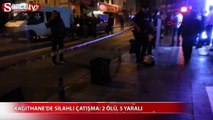 İstanbul'da silahlı çatışma: 2 ölü