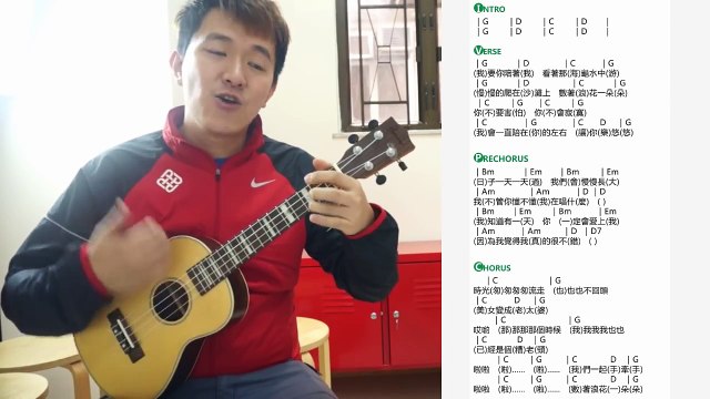 [Ukulele Cover] 任賢齊 浪花一朵朵 + ukulele譜