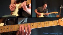 Sweet Home Alabama Guitar Lesson Pt.4 - Lynyrd Skynyrd - Piano Solo on Guitar