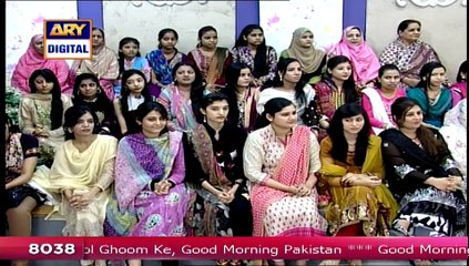 Nida Yasir Telling new theory about Brides in her Morning Show