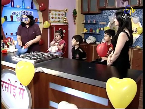 Rasoi Se-रसोई से-रेनबो मफिन्स-Bal Diwas Special Episode-2429 On 13th Nov 2014