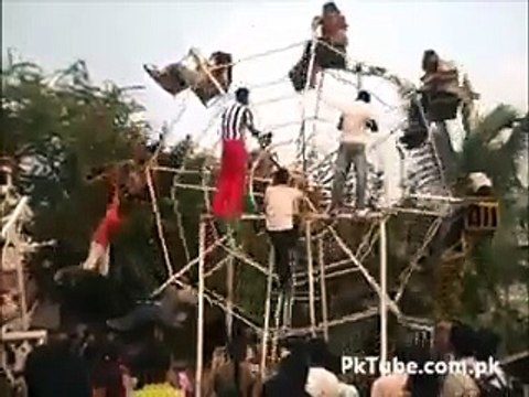 Human powered ferris wheel