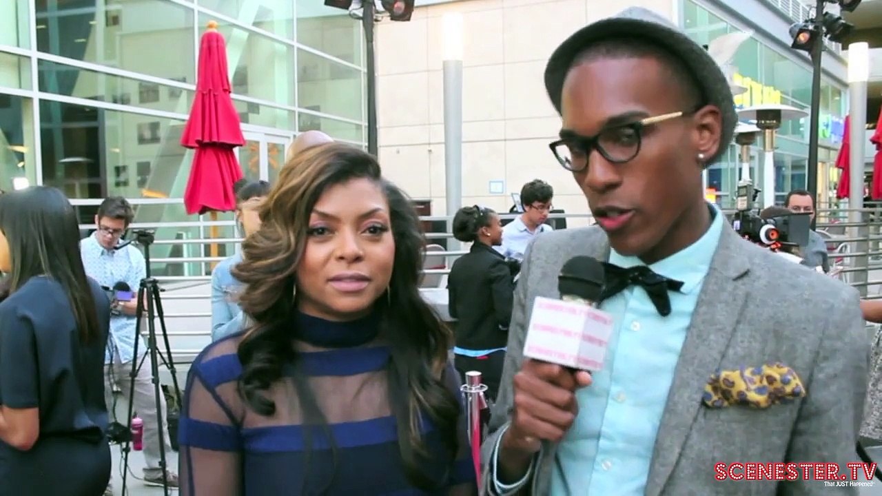 Taraji P Henson Interviews at From The Rough Movie Premiere
