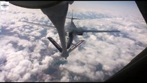 Air Refueling The B-1 Supersonic Bomber