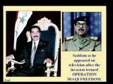 Saddam Hussein's body double hanged.