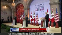 Eduardo Medina: estamos contentos por la captura lograda por México -- Noticiero Univisión