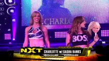 Charlotte (w/ Sasha Banks) vs. Natalya (w/ Bret Hart)