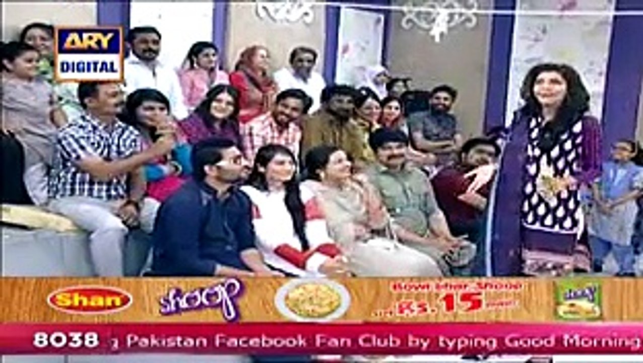 Good Morning Pakistan With Nida Yasir on ARY Digital Part 6 - 14th April 2015