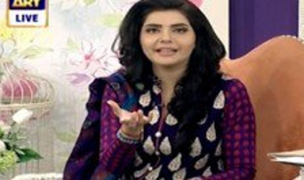 Good Morning Pakistan With Nida Yasir on ARY Digital Part 1 - 14th April 2015