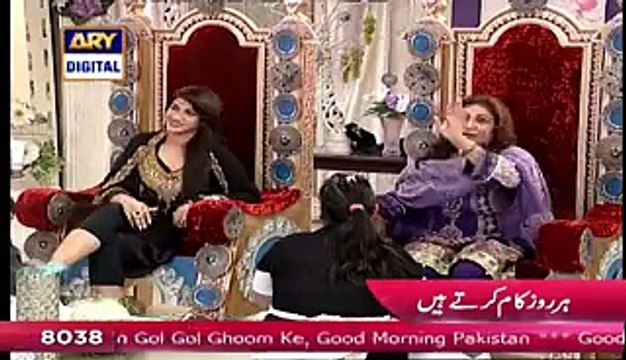 Good Morning Pakistan With Nida Yasir on ARY Digital Part 4 - 14th April 2015