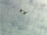 Su-27 Flanker and Su-35 Flanker-E