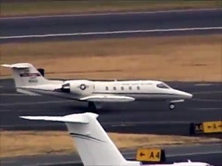 F15 Aleart US Air Force Lear Jet Escort / F15 Check 1 / F15 3 tank Dep / (AFTER BURNERS)