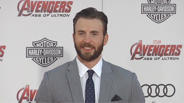 Chris Evans Avengers Age of Ultron World Premiere Red Carpet