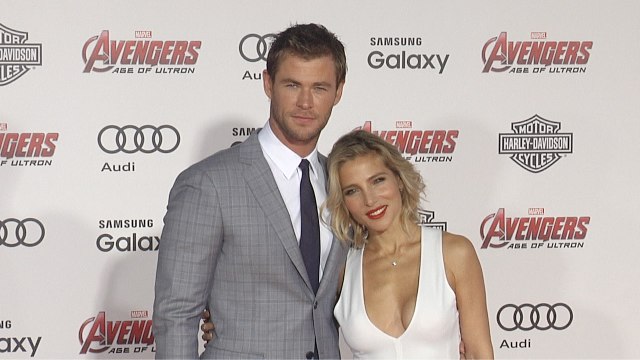 Chris Hemsworth and Elsa Pataky Avengers Age of Ultron World Premiere Red Carpet