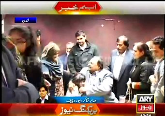 MQM Altaf Hussain leaves for London Police Station