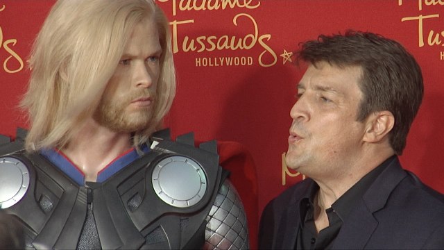 Castle Nathan Fillion Avengers Age of Ultron World Premiere Red Carpet