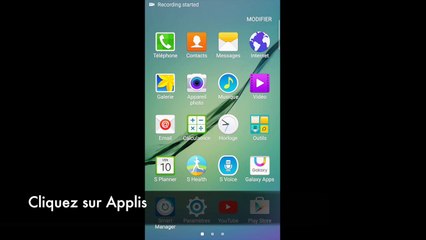 Samsung Galaxy S6 Edge : activer le mode économie d'énergie
