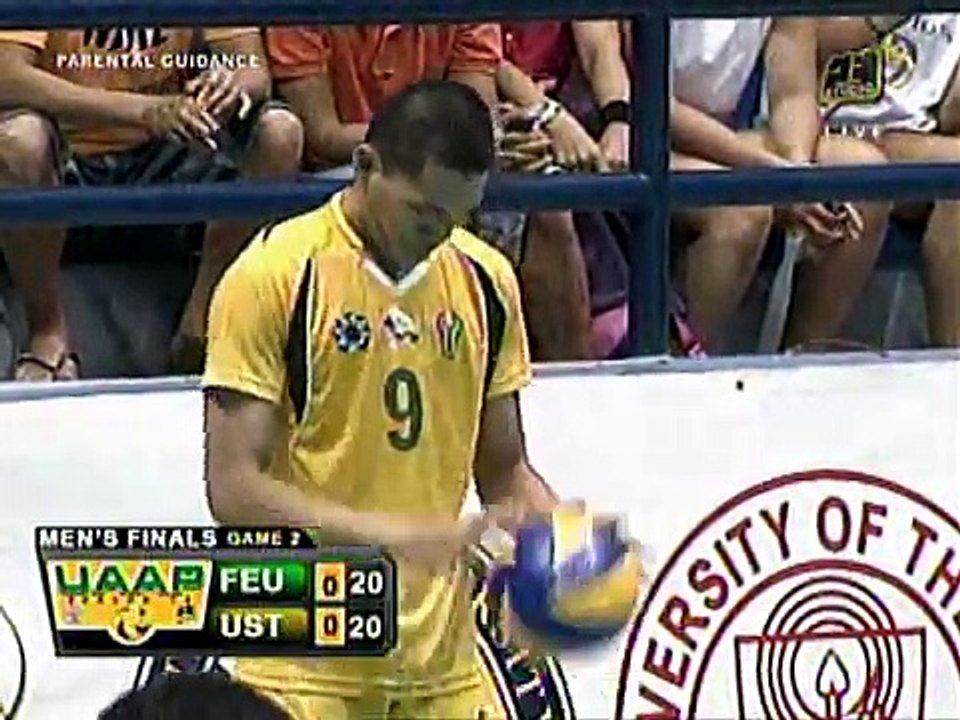 UST vs FEU UAAP 73 Men's Volleyball Finals (Game 2 Set 1)