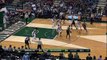 Michael Carter-Williams Slam Dunk - Nets vs Bucks - April 12, 2015 - NBA Season 2014-15