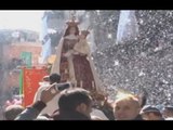 Pagani (SA) - Tensione alla processione della Madonna delle Galline (13.04.15)