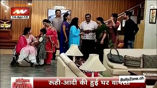 Ruhi-Aadi Ki Bhalla house Main Hui Entry!!! - Yeh Hai Mohabbatein - 14th April 2015