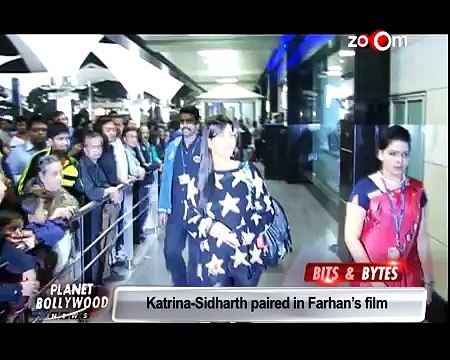 Katrina Kaif To Romance Sidharth Malhotra Bits & Bytes