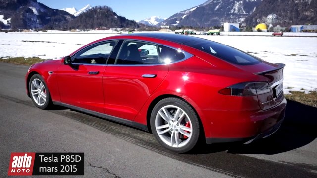 2015 Tesla Model S P85D : la berline électrique à l'accélération de supercar